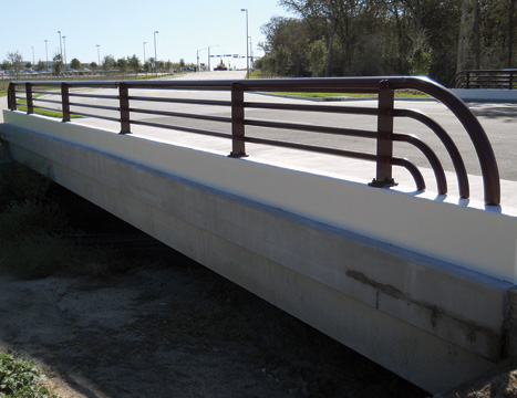 precast concrete bridge system
