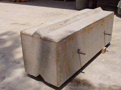custom precast concrete barrier
